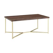 Check spelling or type a new query. Shop Now For The Delacora We Bdf42luxdw 42 Long Laminate Wood And Metal Coffee Table With Y Legs Dark Walnut With Gold Indoor Furniture Tables Coffee Accuweather Shop