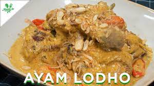 Resep Ayam Lodho Youtube