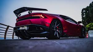 The wheels are sized 20x9 front and 21x12.5 in the rear. Lamborghini Huracan Lp 610 4 Felgen Z Performance Zp Forged 3 Deep Concave Super Deep Concave Matte Black Black Lip M D Exclusive Cardesign
