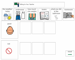 talking to your teacher