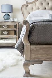 Bernhardt 72 Button Tufted Refined Romantic Luxury Upholstered Panel Bed In White Oak Mobilya Fikirleri Yatak Odasi Mobilyalari Mobilya