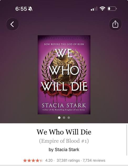 About to DNF "We Who Will Die" but feel like I need to keep going because  it has so many five star reviews? Someone help : r/fantasybooks
