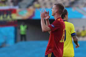 The way the boys kept running in this heat, i wasn't alone in securing this point. Watch Robin Olsen Superbly Denies Dani Olmo In Spain S Euro 2020 Opener Football Espana