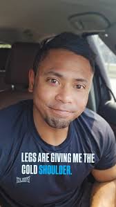 Have your legs ever given you the cold shoulder? 😅