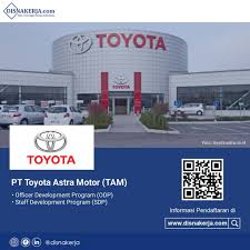 Toyota astra motor tbk 2020 ini adalah salau satu peluang emas bagi kalian yang ingin terjun ke dunia kerja. Lowongan Kerja Pt Toyota Astra Motor Disnakerja Com Info Lowongan Kerja Indonesia Facebook