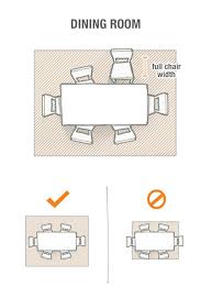 It will still leave plenty of room for your chairs. Kitchen Table Rug Size Novocom Top
