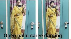 easy tarika saree darping 😄 - YouTube