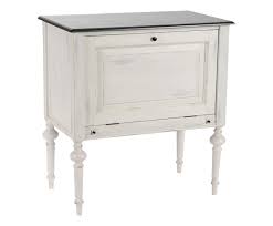 Buffet Meuble De Bar Baroque 1 Porte A Battant Heritage Bois Blanchi Plateau Anthracite 80x45x85cm Amadeus Meuble Bar Buffet Meuble Meubles De Rangement