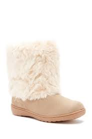 Carter S Fluffy Faux Fur Boot Toddler Nordstrom Rack Boots Faux Fur Boots Toddler