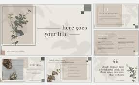 You can convert powerpoint templates to google slides templates with aesthetic designs. Green Templates For Powerpoint And Google Slides Slidesmania