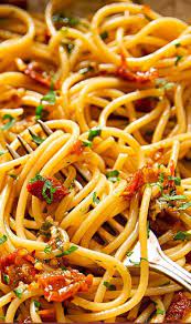 Spaghetti Alla Siciliana Pasta Recipes Recipes