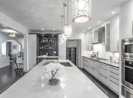 And one of the advantages of a grey kitchen versus a black and white kitchen Modern White Grey Kitchen Design Oakville Modern Kitchen Toronto By Kitchen Land