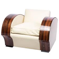 Art Deco South African Macassar Club Chair Or Armchair Art Deco Style Furniture Art Deco Chair Art Deco Bedroom Furniture
