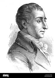 JOSEPH-LOUIS LAGRANGE (1736-1813) Italian mathematician and astronomer  Stock Photo