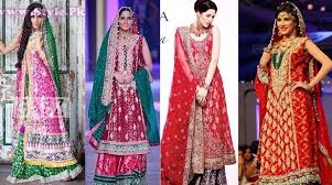 Wedding dresses for women in pakistan include mehndi dresses , barat dresses and walima dresses 2014. Pakistani Wedding Dresses 2014 For Women