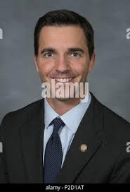 English: North Carolina State Senator Jeff Jackson . 2015. NC General  Assembly 27 JeffJacksonNC Stock Photo