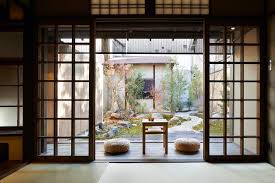 While white and neutrals dominate minimalist design, brilliant colors sparingly used can be found as seen in this japanese child's bedroom. Blending Japanese Traditional And Modern Architecture This Kyoto Guest House Is A Quiet Stunner News Archinect