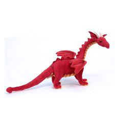 Handcrafted 12 Inch Lifelike Baby Red Dragon Stuffed Animal By Hansa At Stuffed Safari Pet Dragon Red Dragon Animals