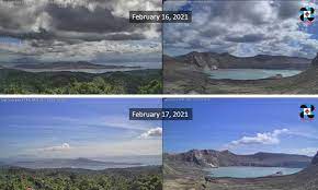 Cracks spotted in earth and more quakes spark fear of huge explosion as police extend blockade. Taal Volcano Philippines Fears Of Possible New Eruption Trigger Evacuation Of Residents Volcanodiscovery