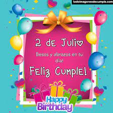 Directed by rafael martínez garcía. Imagenes De Cumpleanos Con Los Dias De Julio