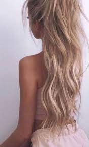 48 Blonde And Wavy Long Hair Styles 2019 For Females Long Ponytail Hairstyles Long Face Hairstyles Cool Hairstyles
