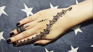 That's one way to get henna tattoo designs, but remember, if you go to a. Diy Easy Mehendi Design For Fingers Tutorial 7 Henna Temporary Tattoo Youtube