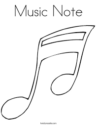 Mystream works much the same way, but lets you eavesdrop on friends and strangers' songs instead of pictures. Music Note Coloring Page Twisty Noodle