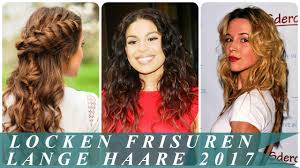 Schöne frisuren für lange haare. Locken Frisuren Lange Haare 2017 Youtube