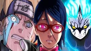 Will Sarada Get A Curse Mark As Well Naruto Narutoshippuden Uzumakinaruto Boruto And Sarada Boruto Naruto