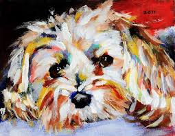 I Like This Dog Pop Art Colorful Dog Paintings Dog Art