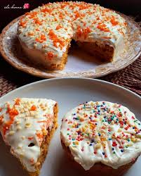 Masa cari resepi carrot cake ni, saya terjumpa resepi ni blog thesister. Resipi Kek Carrot Simple Tapi Gerenti Jadi Punya
