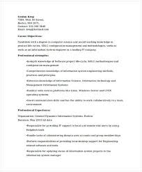 it system engineer resume , it