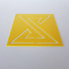 + yrden is a sign in the witcher 3: 3d Printable Witcher Sign Yrden Stencil By Sebastiaan Holman