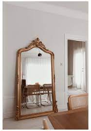 Lina Paciello Home Big Gold Mirror Biggoldmirror In 2021 Gold Mirror Living Room Gold Mirror Bedroom Big Mirror In Bedroom