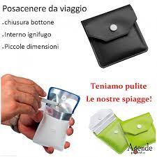 Posacenere Tascabile Ignifugo Da Borsa Ideale Per Spiaggia O Piscina Portacenere A Bustina