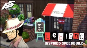 How to brew coffee in persona 5 royal? Sims 4 Persona 5 Inspired Speedbuild Leblanc Coffee Curry Youtube