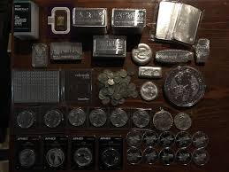 Silver Coins And Bars Silver Investing Gold Investments Gold Cost