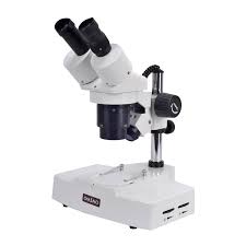 om4424 dual power 20x 40x stereo microscope