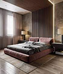 Master bedroom sets luxury modern and italian collection sheets velvet with a metallic fireplace right in front of the bed, at the foot of it, there are two dark leather seats. 63 Luxury Master Bedroom Decorating Ideas Masterbedroom Masterbedroomideas Froggypic Com Luxury Bedroom Master Modern Bedroom Design Luxurious Bedrooms