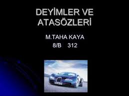 Deyimler Ve Atasozleri Deyimler Dusunceler Atasozleri