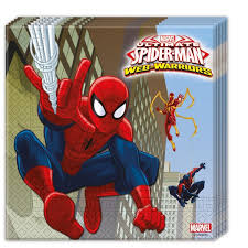He mainly uses this to shoot webs from his wrist, and a pair was even handed down to his daughter. Spiderman Web Warriors Servietten 33 Cm 2 Lagig 20 Stuck Tortenboutique