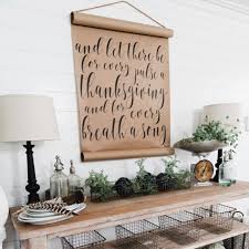 How To Make A Paper Scroll Sign And Holder Holiday Wall Decor Living Room Design Decor Handmade Home Decor