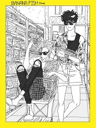 pin by d on art banana fish manga covers