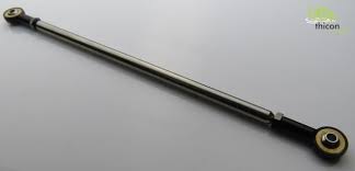 Spurstange — spurstangen und lenkungshebel schematisch dargestellt die spurstange ist bestandteil der achsschenkel lenkung. 1 16 Spurstange 110 115mm Rs Modellbau Shop
