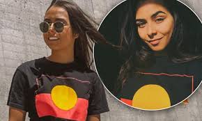 As one of western australia's most prominent young aboriginal people, brooke blurton is already making a real difference in the lives of people experiencing mental health issues. The Bachelor S Brooke Blurton The Aboriginal Flag Shouldn T Be Copyrighted Daily Mail Online