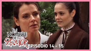 En Nombre Del Amor Carmela Le Pide A Paloma Que Se Aleje De Inaki C 14 Y15 Tlnovelas Youtube