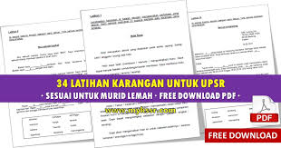 Contoh karangan upsr tahun ( 4,5,6) : 34 Latihan Karangan Untuk Upsr Sesuai Untuk Murid Lemah Free Download Pdf Mykssr Com