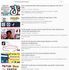 Advertisement platforms categories 18.9.5 user rating10 1/6 tik tok is a video platform that allows people to create short watchable content and share it with friends, family. Lukas Stefanko Twitterissa Today Tiktok App Was Removed From Official App Stores In India On Youtube I Already Found Hundreds Videos How To Install Tiktok With App Links That Were Uploaded In