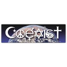 Maybe you would like to learn more about one of these? Coexist World Bumper Sticker 10 5 X 3
