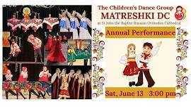 Children’s Dance Group MATRESHKI DC Annual Performance